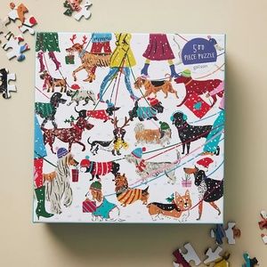 Winter Dogs Puzzle